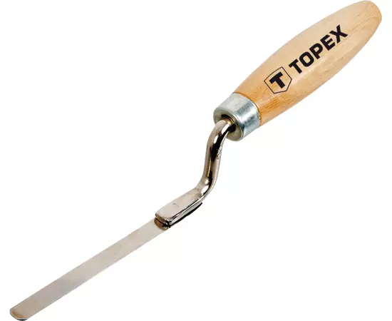 Кельма для розшивки швів, нержавіюча сталь 8 мм TOPEX (13A572), фото  | SNABZHENIE.com.ua
