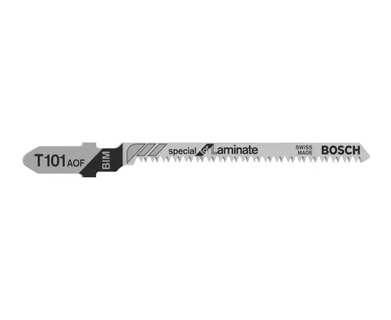 Пильне полотно для лобзика T 101 AOF Special for Laminate по ламінату 3 шт. BOSCH (2608636432), фото  | SNABZHENIE.com.ua
