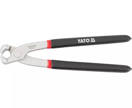 Клещи торцевые 200 мм, для скрутки, никелированные YATO (YT-2058), фото  | SNABZHENIE.com.ua
