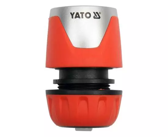 З'єднувач з автостопом 1/2", ABS-пластик YATO (YT-99803), фото  | SNABZHENIE.com.ua