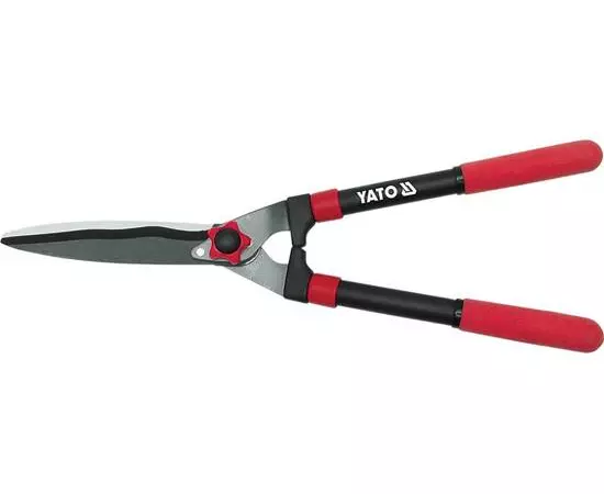 Ножиці для кущів, прямі, 550 x 205 мм з регулюванням зусилля YATO (YT-8822), фото  | SNABZHENIE.com.ua