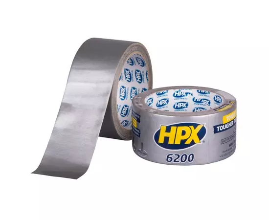 HPX 6200 - 48мм x 10м - серебристая армированная ремонтная лента, фото  | SNABZHENIE.com.ua