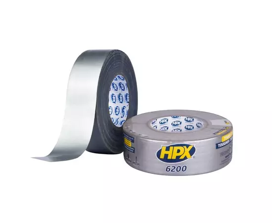 HPX 6200 - 48мм x 50м - серебристая армированная ремонтная лента, фото  | SNABZHENIE.com.ua