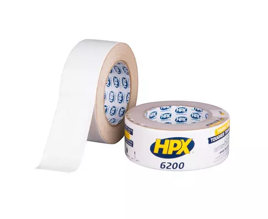 HPX 6200 - 48мм х 25м - белая армированная ремонтная лента, фото  | SNABZHENIE.com.ua