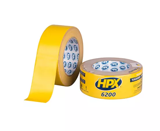 HPX 6200 - 48мм х 25м - желтая армированная ремонтная лента, фото  | SNABZHENIE.com.ua