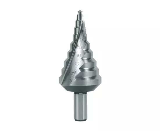 Сверло ступенчатое № 15, 6,5 - 32,5 мм HSS шлифованные, для отверстий под кабельную продукцию RUKO (101092R), фото  | SNABZHENIE.com.ua