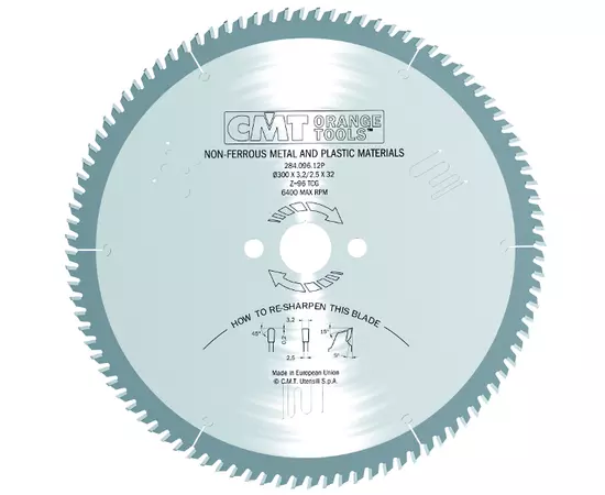 Пильний диск 350 х 32 мм, Z 108 за кольоровими металами та пластиками CMT (284.108.14P), фото  | SNABZHENIE.com.ua