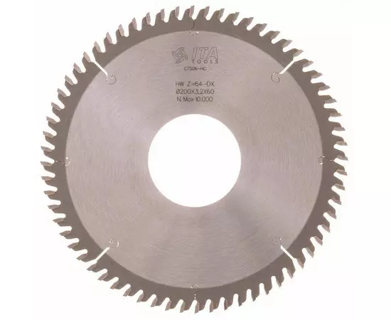 Диск пильный Saw blade D=125 F= 30 Z= 24 K/P=2,6/1,6 type: Lh Pos. Ita Tools, фото  | SNABZHENIE.com.ua