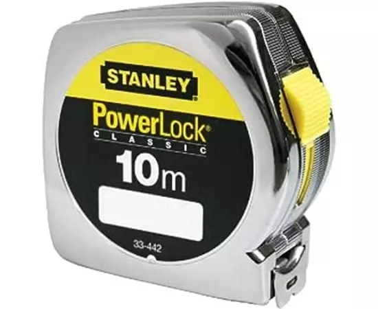 Рулетка "Powerlock" із пластмасовим корпусом 10 м, фото  | SNABZHENIE.com.ua