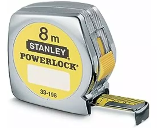 Рулетка "Powerlock" із пластмасовим корпусом 8 м, фото  | SNABZHENIE.com.ua