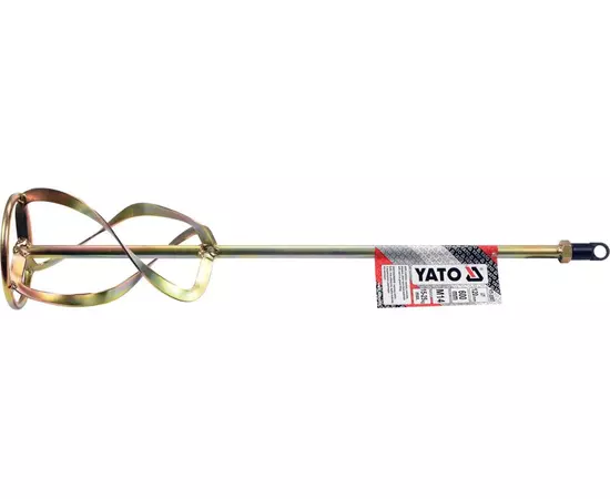 Міксер для буд.сумішей оцинкований YATO: Ø=120 x 600мм, М14, 15-25 кг [12], фото  | SNABZHENIE.com.ua