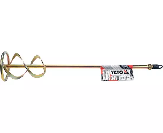 Міксер для буд.сумішей оцинкований YATO: Ø=120 x 600 мм, М14, 15-25 кг [14], фото  | SNABZHENIE.com.ua