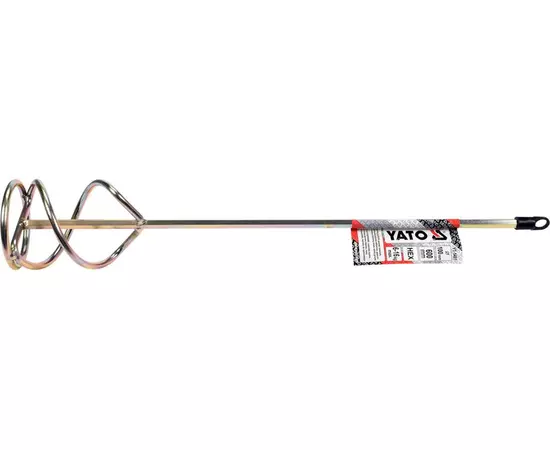 Міксер для буд.сумішей оцинкований YATO: Ø=100 x 600мм, НЕХ, max 6-16 кг [16], фото  | SNABZHENIE.com.ua