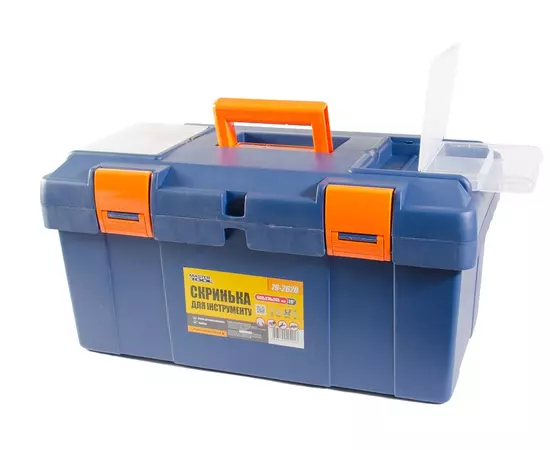 Ящик для инструмента MASTERTOOL 20" (500х270х245 мм) пластиковые замки 79-2620, фото  | SNABZHENIE.com.ua
