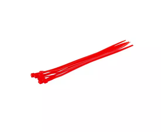 Хомут пластиковий MASTERTOOL 3.6х200 мм 100 шт червоний 20-1711, фото  | SNABZHENIE.com.ua