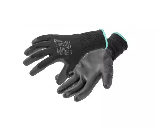 HOEGERT Перчатки рабочие JAGST с полиуретановым покрытием, 12 пар, фото  | SNABZHENIE.com.ua