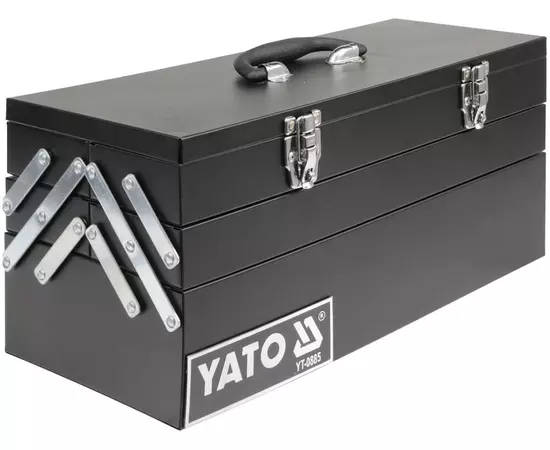 Ящик для инструмента металлический 460 х 200 х 225 мм YATO (YT-0885), фото  | SNABZHENIE.com.ua
