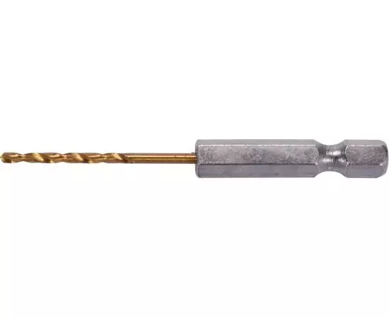 Сверло по металлу 2 мм, HSS, титановое покрытие, хвостовик 1/4, 72 мм YATO (YT-44751), фото  | SNABZHENIE.com.ua