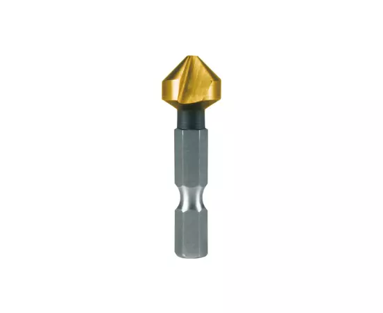 Зенкер 8,3 мм з подовженим шестигранним хвостовиком 1/4 дюйма HSS TiN 90° RUKO (102314TR), фото  | SNABZHENIE.com.ua