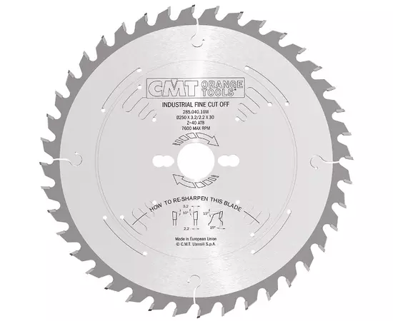 Пилки дискові 300 х 35 мм, Z 48 універсальні, для поздовжнього та поперечного пиляння CMT (285.048.12R), фото  | SNABZHENIE.com.ua