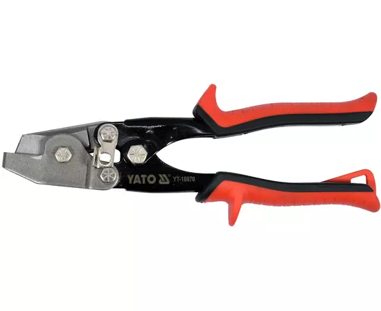 Ножницы по листовому металлу высечные: длина 230 мм, под углом 30°, CrV YATO (YT-18970), фото  | SNABZHENIE.com.ua