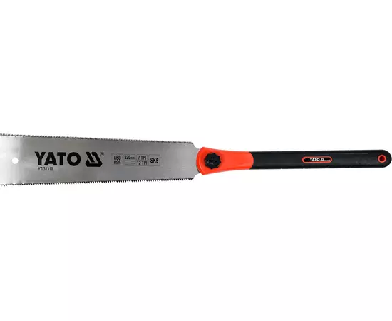 Ножовка 2 - сторонняя тип Японский, длина 660 мм, полотно длиной 320 мм, 7/12 зуб./дюйм YATO (YT-31310), фото  | SNABZHENIE.com.ua