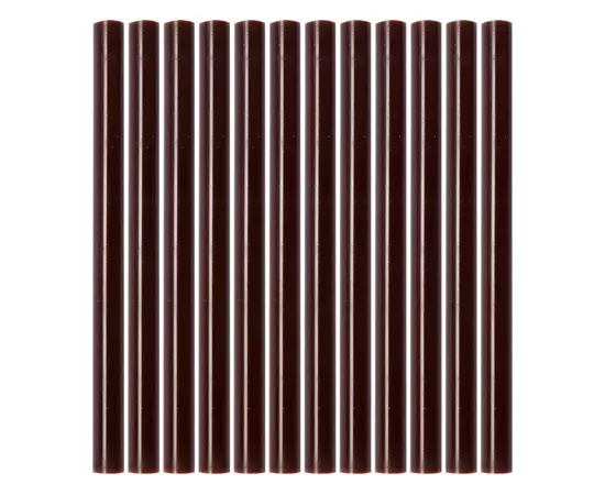 Стержни клеевые коричневые: диаметр 7,2 мм, длина 100 мм, уп. 12 шт. YATO (YT-82447), фото  | SNABZHENIE.com.ua