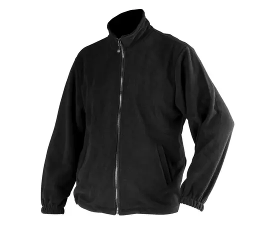 Куртка флісова чорна, розм. S YATO (YT-80360), фото  | SNABZHENIE.com.ua