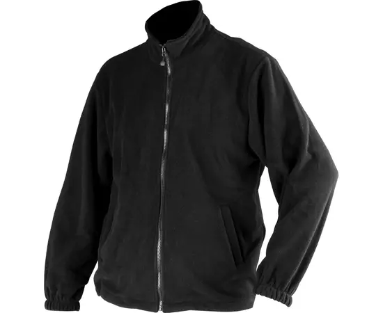 Куртка флисовая черная, разм. L YATO (YT-80362), фото  | SNABZHENIE.com.ua