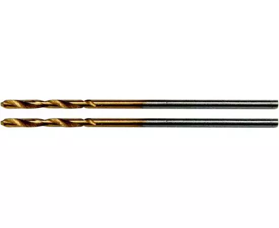 Сверла по металлу титановые HSS-TIN, диаметр 1,5 мм, длина 40/18 мм, 2 шт YATO (YT-44631), фото  | SNABZHENIE.com.ua