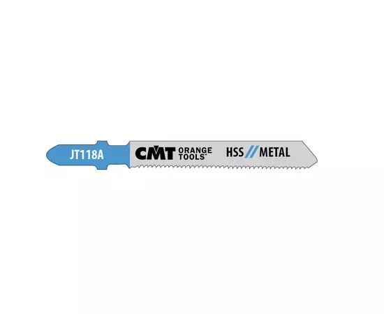 Пильне полотно CMT для лобзика T 118 A, 76 x 50 мм по сталі, 5 шт (JT118A-5), фото  | SNABZHENIE.com.ua