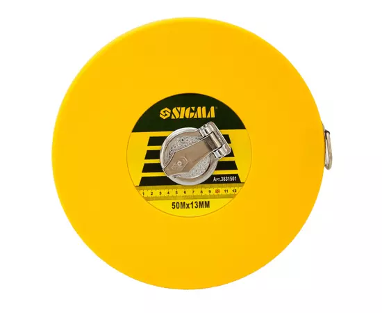Рулетка стекловолокно 50м×13мм SIGMA (3831501), фото  | SNABZHENIE.com.ua