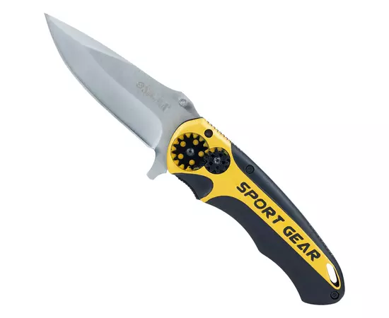 Нож раскладной 115мм (рукоятка алюминиевый сплав) SIGMA (4375751), фото  | SNABZHENIE.com.ua