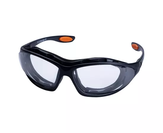 Набор очки защитные с обтюратором и сменными дужками Super Zoom anti-scratch, anti-fog (прозрачные) SIGMA (9410911), фото  | SNABZHENIE.com.ua