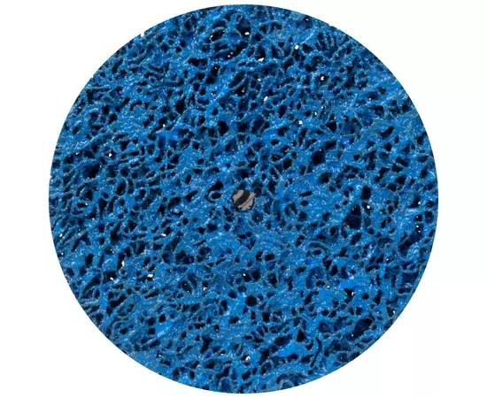 Круг зачистной из нетканого абразива (коралл) Ø125мм без держателя синий средняя жесткость SIGMA (9175761), фото  | SNABZHENIE.com.ua