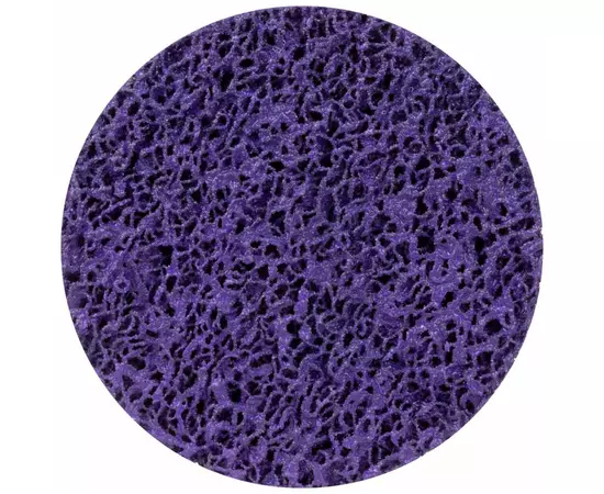 Круг зачистной из нетканого абразива (коралл) ?125мм на липучке фиолетовый жесткий SIGMA (9176161), фото  | SNABZHENIE.com.ua
