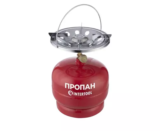 Комплект газовый кемпинговый 5 л INTERTOOL GS-0005, фото  | SNABZHENIE.com.ua
