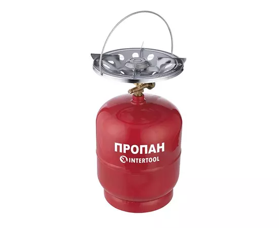 Комплект газовый кемпинговый 8 л. INTERTOOL GS-0008, фото  | SNABZHENIE.com.ua