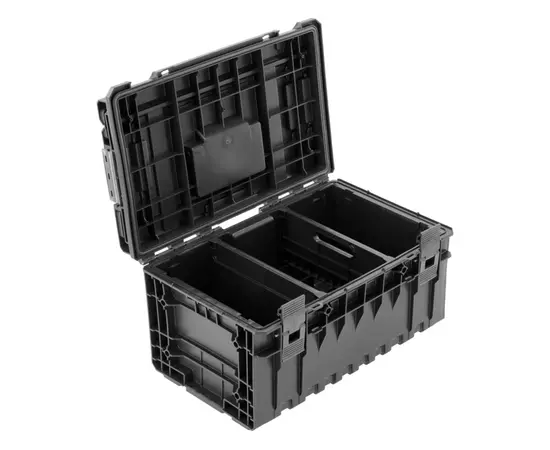 Ящик для інструментів модульний 32V S1 YATO 2 перегородки, 584x385x295 мм, пластиковий [1], фото  | SNABZHENIE.com.ua