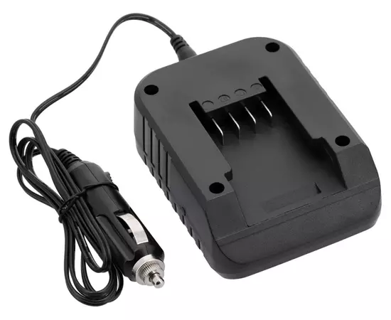 Зарядний пристрій від автомобільної від мережі 12-28 B YATO для акумуляторів Li-Ion 18 В, 2 А, USB-в, фото  | SNABZHENIE.com.ua