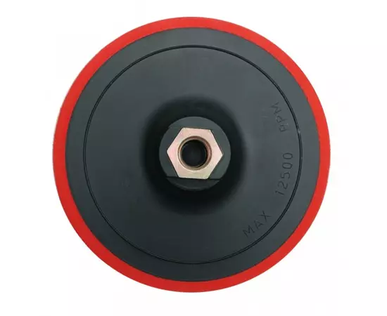 Круг шлифовальный VOREL на липучку, 125 мм + гайка М14 (VO-8318), фото  | SNABZHENIE.com.ua