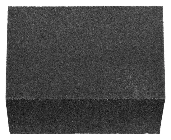 Губка шліфувальна трапецієподібна 4 поверхні VOREL Р100, 125 х 90 х 65 мм, h = 25 мм (VO-8303), фото  | SNABZHENIE.com.ua