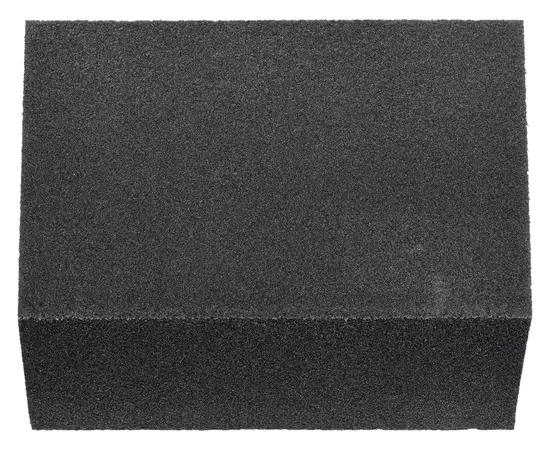 Губка шліфувальна трапецієподібна 4 поверхні VOREL Р60, 125 х 90 х 65 мм, h = 25 мм (VO-8301), фото  | SNABZHENIE.com.ua