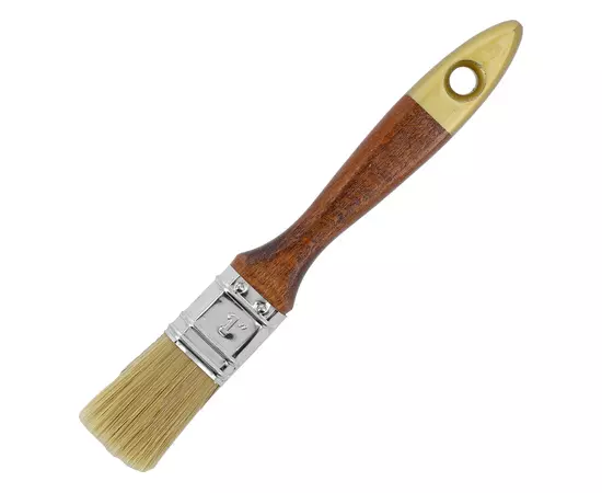 Кисть флейцевая VOREL "ПРОФИ", деревянная ручка, L = 25 мм (VO-9531), фото  | SNABZHENIE.com.ua