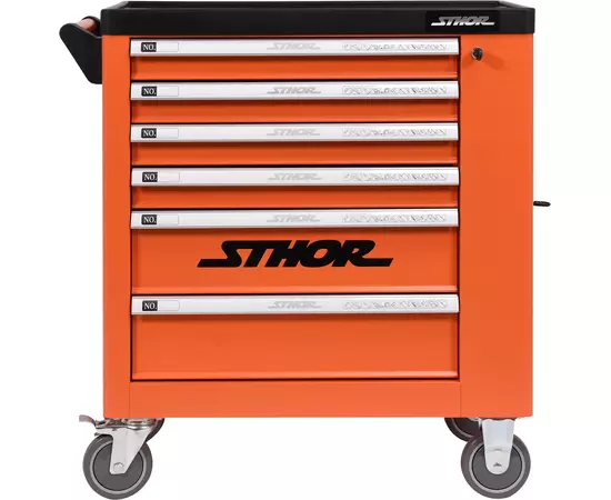 Шкаф для мастерских STHOR на колесах, 900 х 840 х 460 мм с 6 ящиками и потайной ячейкой (VO-58561), фото  | SNABZHENIE.com.ua