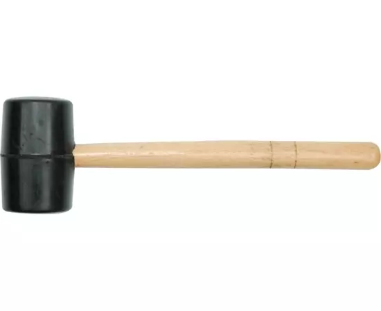 Молоток резиновый VOREL с деревянной ручкой, 70 мм (VO-33900), фото  | SNABZHENIE.com.ua