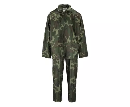 Куртка та штани водонепроникні VOREL колір "х аки», розм. L, 70% - поліестер, 30% - ПВХ (VO-74646), фото  | SNABZHENIE.com.ua