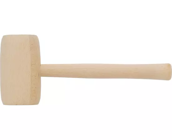 Молоток - киянка деревянная VOREL с круглым обухом (VO-33532), фото  | SNABZHENIE.com.ua