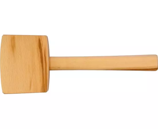 Молоток - киянка дерев'яна VOREL з прямокутним обухом (VO-33530), фото  | SNABZHENIE.com.ua