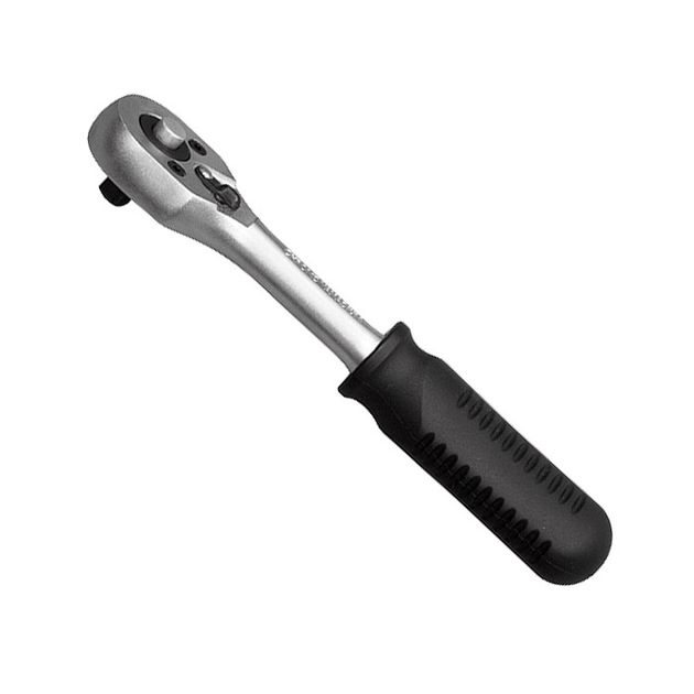Ключ-трещотка 1/4" с переключателем хромированный MATRIX 14010M, фото  | SNABZHENIE.com.ua